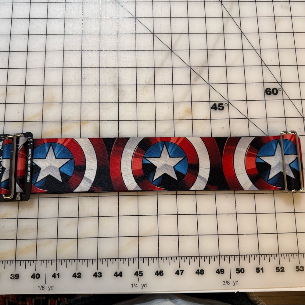 Marvel Captain America adjustable elastic belt